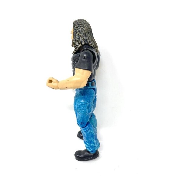 THE BIG SHOW 1999 Jakks Titan Tron Live WWE Wrestling Figure Blu Pants Black T - Picture 2 of 4